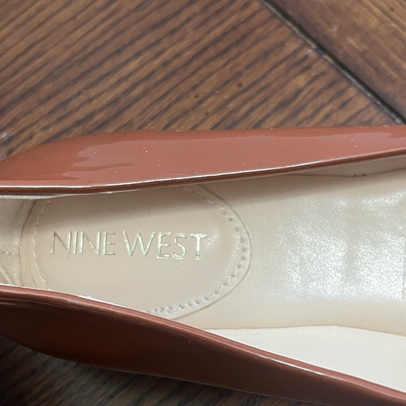 Nine West brown patent flats pointed toe NEW‎ - Picture 5 of 5